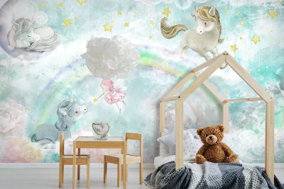 Frescoes in the children's room